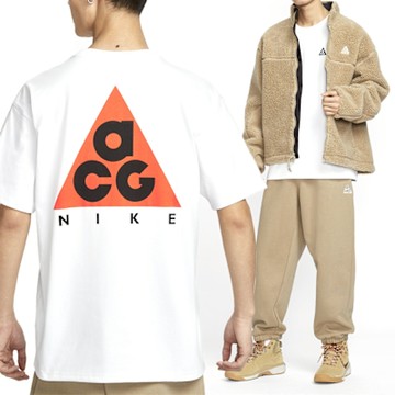 Nike ACG DF Tee M90 LBR+HBR TR 男款 白色 刺繡 經典Logo 短袖 HJ0799-121