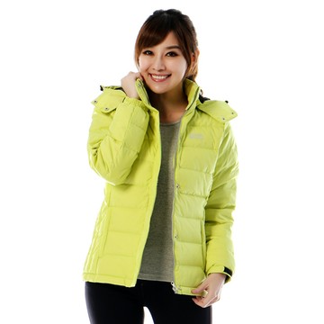 遊遍天下 Globetex女款JIS90%羽絨拒水防風中長版羽絨外套G0309芥末黃