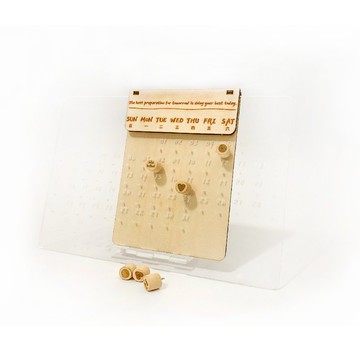 【萬年曆】woodenzone 客製禮物 木頭 DIY手作 送禮  雷射雕刻