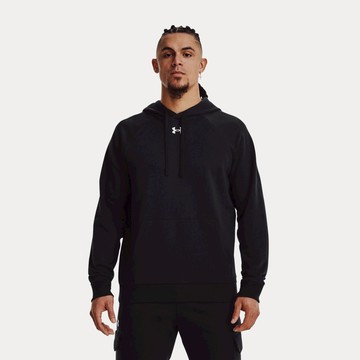 UA 男 Rival Fleece 長袖帽T-熱銷商品