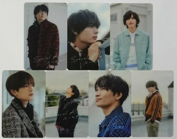 浪花男子Special Kiss Clear Solo卡(成員Solo 7種SET)CD Special Kiss通常盤Loppi?HMV購入特典