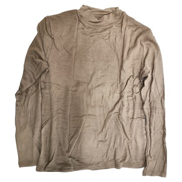 Amica 輕奢甜美中領羊絨蛋白內搭  均碼  栗色