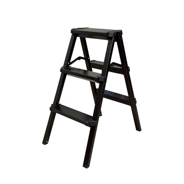 3階 加厚款輕型鋁梯-2色黑色