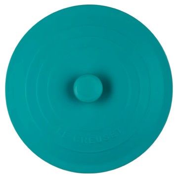 LE CREUSET 矽膠圓型保鮮蓋  加勒比海藍  200 x 200 x 15mm  1個