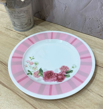 維多利亞玫瑰手工點心盤