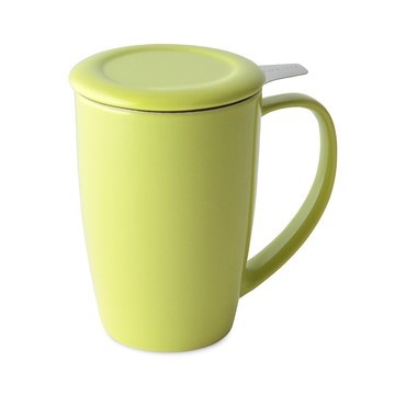 【節日送禮】美國FORLIFE圓滑/ 濾網泡茶杯組-萊姆綠