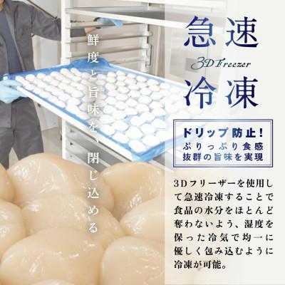 ふるさと納税 別海町  映えデカ! ほたて貝柱 500g 〜600g 北海道産 生食用 刺身 冷凍