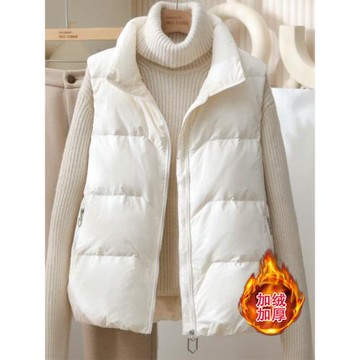 羽絨背心女2025新款秋冬外穿爆款洋氣小個子獨特別致超好看馬甲
