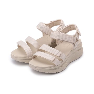 SKECHERS DLUX WALKER 休閒涼鞋  奶茶 119828NAT 女
