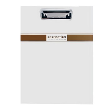 DaTaBanK 三田文具 A4 無瑕丹麥夾 尺寸 32.5*23.5*1.2cm 附斜口袋 強力夾長度9.5cm  白色  1組