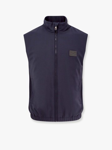 Wool blend sleeveless jacket - DOLCE & GABBANA - gender_Man