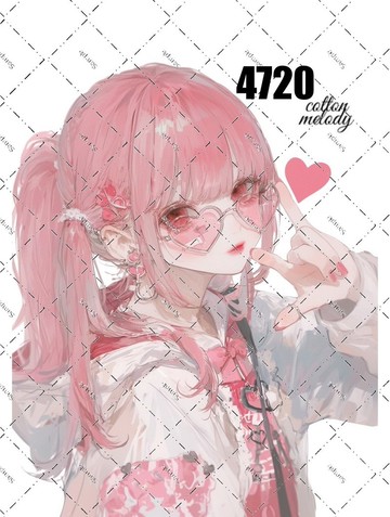original sticker no.4720 人物貼紙 原創貼紙 原創人物貼紙 裝飾貼紙 cotton melody