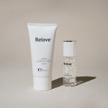 【Relove】御用私密奇蹟嫩白組(傳明酸美白私密潔淨凝露120ml+私密美白賦活晶球凝露30ml)