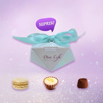 【Diva Life】Dazzling璀璨巧克力禮盒 1入 | 交換禮物