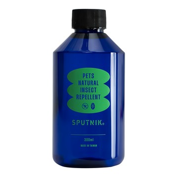 SPUTNIK 斯普尼克 防蟲消臭噴霧補充品瓶 300ml 寵物防蟲 環境防蟲 寵物消臭  1瓶  外觀藍色瓶子