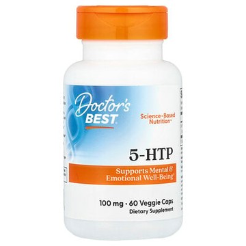 Doctor's Best, Best 5-HTP，100 毫克，60 粒素食膠囊