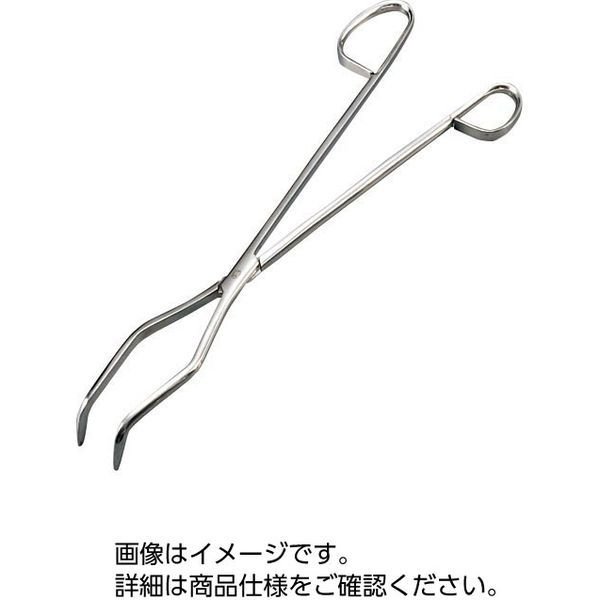 西日本産 （まとめ）トング（るつぼはさみ）CT-18〔×10セット〕送料込み