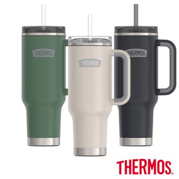 THERMOS膳魔師不鏽鋼真空吸管隨行瓶1200ml(TS1802)