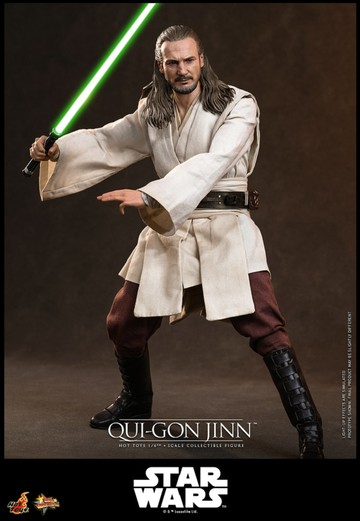 【預購】HOT TOYS MMS880 星際大戰首部曲：威脅潛伏 金 魁剛