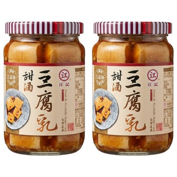 江記 甜酒豆腐乳  380g  2罐