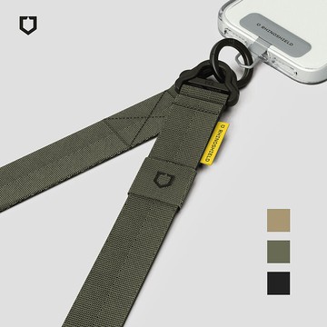 RHINOSHIELD 犀牛盾 機能快扣背帶手機掛繩組合(手機掛繩+掛繩夾片)(Apple/Android