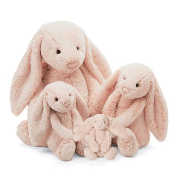 Bashful Blush Bunny 馬卡龍粉兔