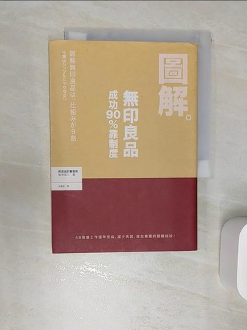 【書寶二手書T1／設計_REL】圖解無印良品成功90%靠制度_松井忠三