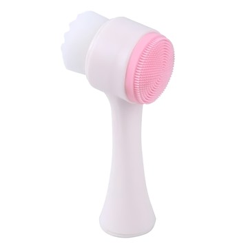 U-mop 雙頭軟毛洗臉刷 粉色  3支