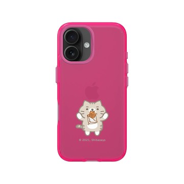 iPhone 16 Clear 粉漾桃 - 柴語錄 Shiba Says - 鯛魚燒一口吞