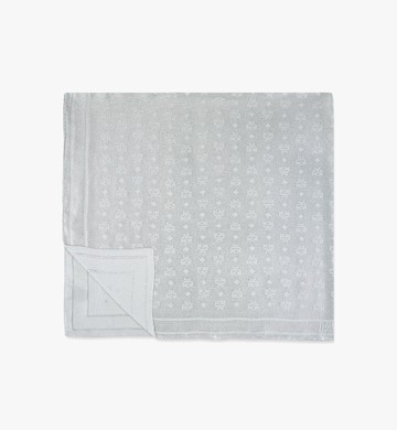 Monogram Jacquard Lurex Silk Shawl