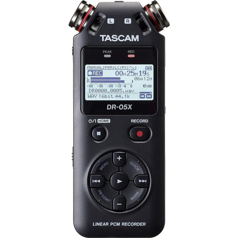 TASCAM(タスカム) DR-05X USB オーディオインターフェース搭載 ステレオ リニアPCMレコーダー ハンディレコーダー USB