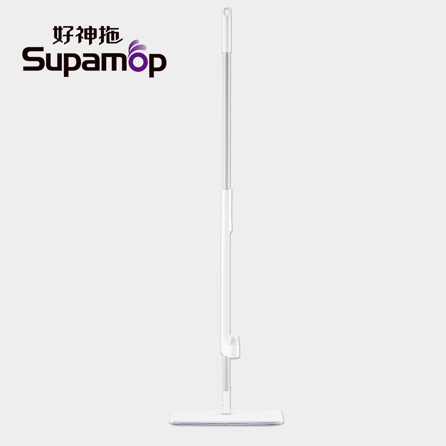 好神拖 美型刮水平板拖把組(1拖1布)
