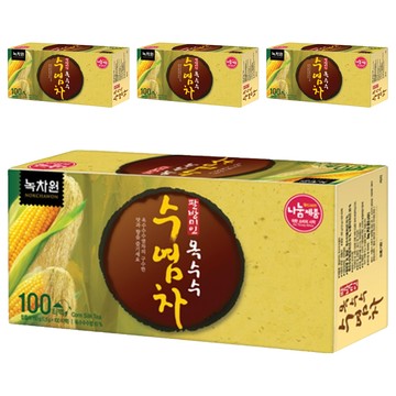 NOKCHAWON 綠茶園 玉米鬚茶  1.5g  100包  4盒