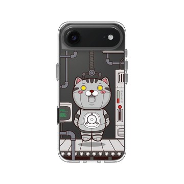 iPhone Air Clear Case（相機按鈕） 透明 - VITA VITA．塔仔是隻貓 - 破銅爛鐵塔仔號