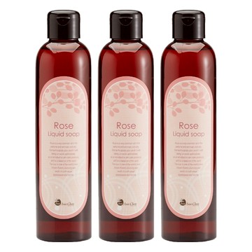 Ann Chen 陳怡安手工皂 沐浴液態皂/精油沐浴乳 玫瑰  250ml  3瓶
