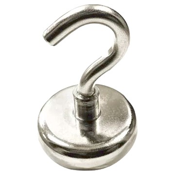 DIBOTE 迪伯特 強力磁鐵掛勾  銀色  1個