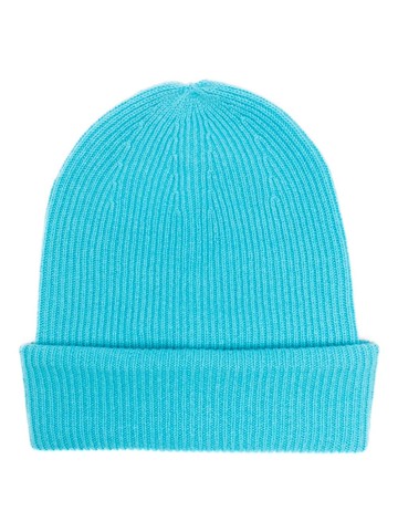 Lisa Yang - ribbed-knit cashmere beanie - women - Cashmere - One Size - Blue