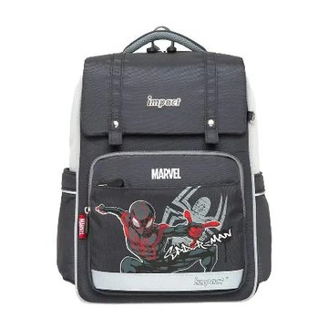 【IMPACT】怡寶 蜘蛛人經典學院輕量護脊書包-灰色 /個 IMMVSD507GY