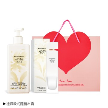 ARDEN 雅頓 白茶沐香迷人組[沐浴膠+淡香水+禮袋]-國際航空版