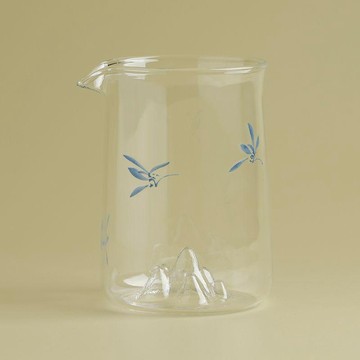 【茶品名】🍵公道杯 過濾 分茶器蘭花遠山巒道杯耐熱透明玻璃勻杯大號茶海分茶器功夫茶具