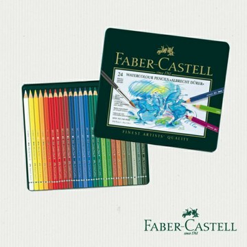 德國輝柏FABER CASTELL 110024 藝術家級油性色鉛筆24色【APP滿額下單4%點數(單一帳號最高1000點)】7/31止