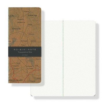 RO-BIKI NOTE Map Series Topographical Map