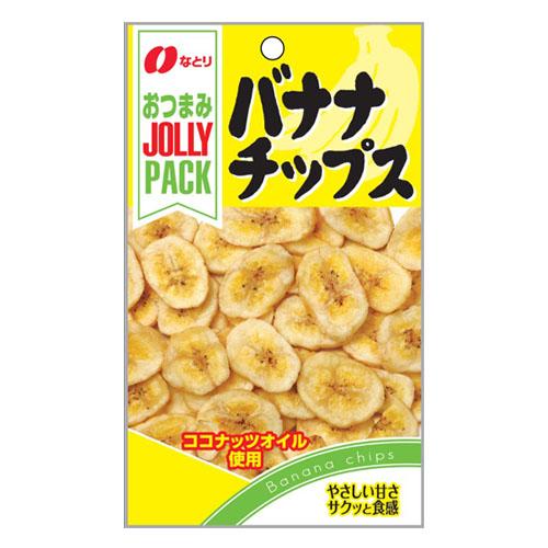 (なとり JOLLY PACK バナナチップス 80g × 20個   ドライフルーツ  