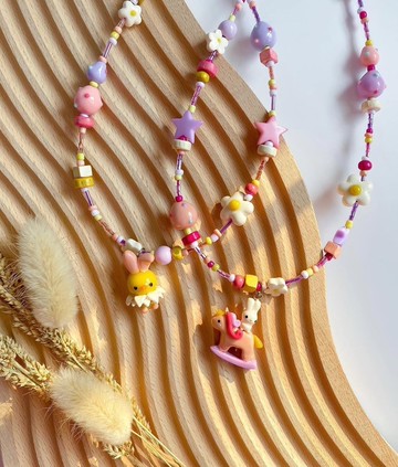 雞項鍊 兔子項鍊準備收藏 雕塑項鍊