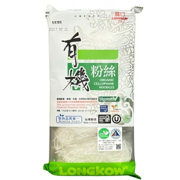 【龍口】有機粉絲(冬粉)(175g/包)