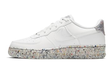 AIR FORCE 1 GS RECYCLED WOOL PACK - WHITE