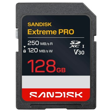 SanDisk 晟碟 公司貨 Extreme Pro SDXC 記憶卡  128GB  1個