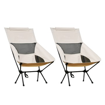 Mellow Buddy 超輕量折疊露營椅  2個  白色