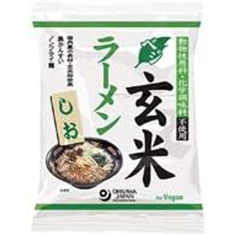 オーサワ オーサワのベジ玄米ラーメン（しお） 112g(うち麺80g) 20袋