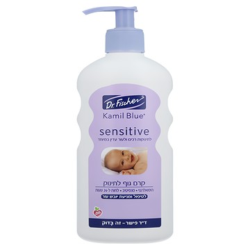 Dr.Fischer 費雪博士 敏感寶貝專用型乳液 質地好吸收 清爽不黏膩 圓弧鋸齒狀瓶身  500ml  1瓶